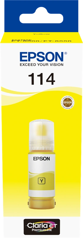 Epson 114 Jaune Cartouche d'encre (C13T07B440)