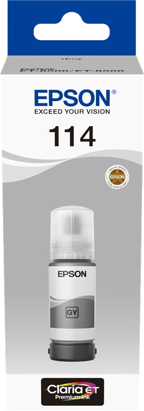 Epson 114 Gris Cartouche d'encre (C13T07B540)