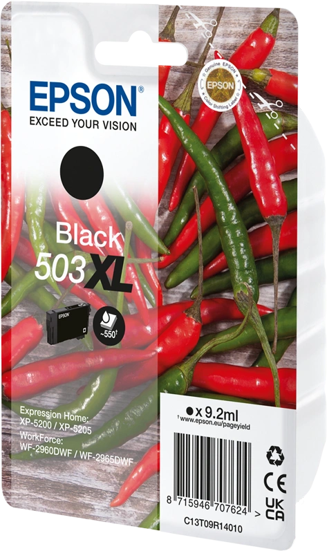 Epson 503 XL Noir(e) Cartouche d'encre (C13T09R14010)