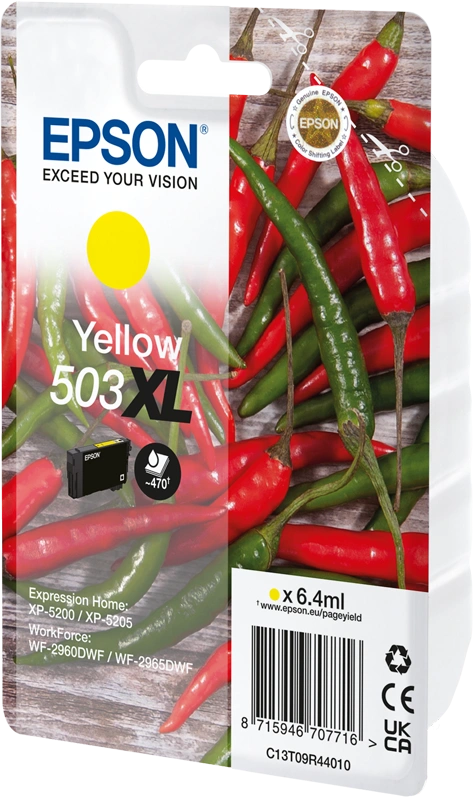 Epson 503 XL Jaune Cartouche d'encre (C13T09R44010)