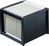 helit Bac pour dossiers suspendus "the rack", noir