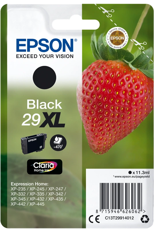 Epson 29 XL Noir(e) Cartouche d'encre (C13T29914012)