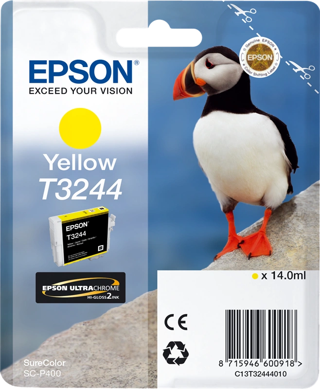 Epson T3244 Jaune Cartouche d'encre (C13T32444010)