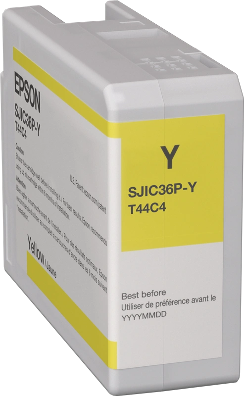 Epson SJIC36P-Y Jaune Cartouche d'encre (C13T44C440)