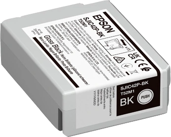 Epson SJIC42P-BK Noir(e) Cartouche d'encre (C13T52M140)