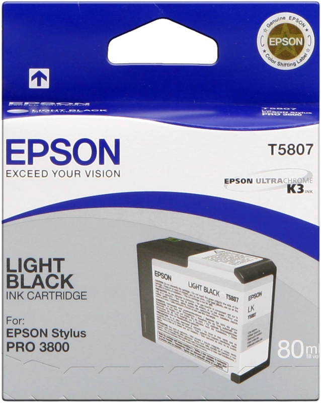 Epson T5807 lightblack Cartouche d'encre (C13T580700)