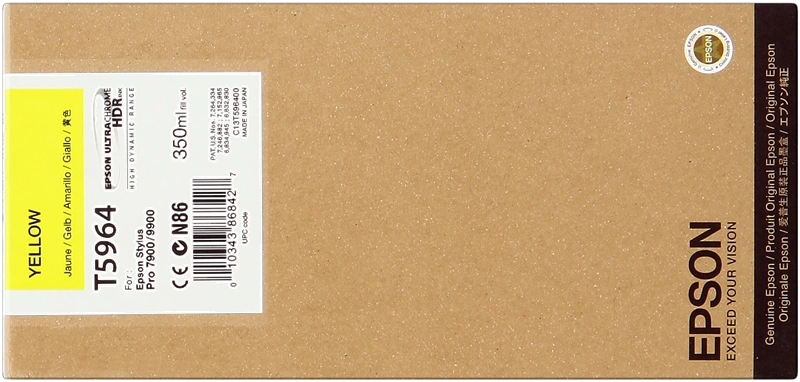 Epson T5964 Jaune Cartouche d'encre (C13T596400)