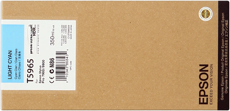 Epson T5965 Cyan (brillant) Cartouche d'encre (C13T596500)