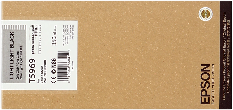 Epson T5969 lightlightblack Cartouche d'encre (C13T596900)