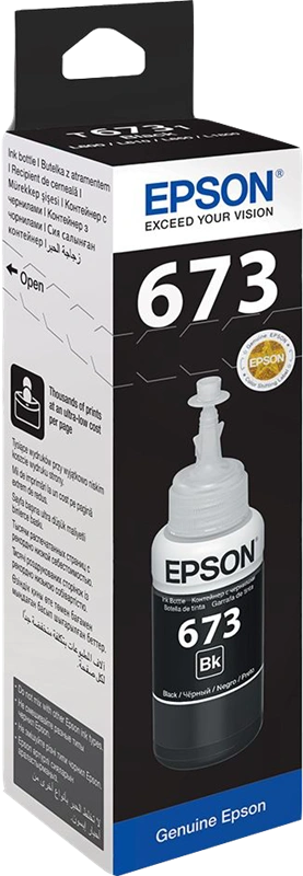 Epson 673 Noir(e) Cartouche d'encre (C13T67314A)
