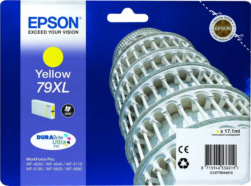 Epson 79 XL Jaune Cartouche d'encre (C13T79044010)