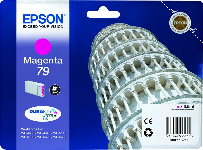 Epson 79 Magenta Cartouche d'encre (C13T79134010)