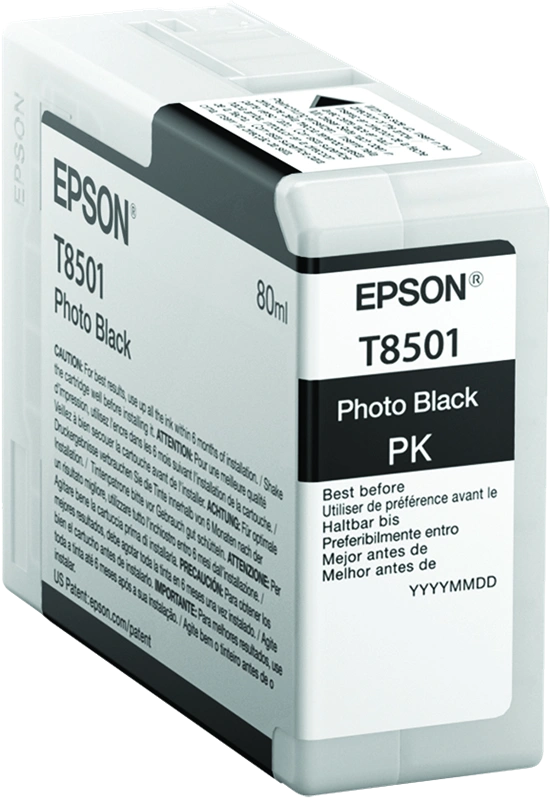 Epson T8501 Noir (photo) Cartouche d'encre (C13T850100)