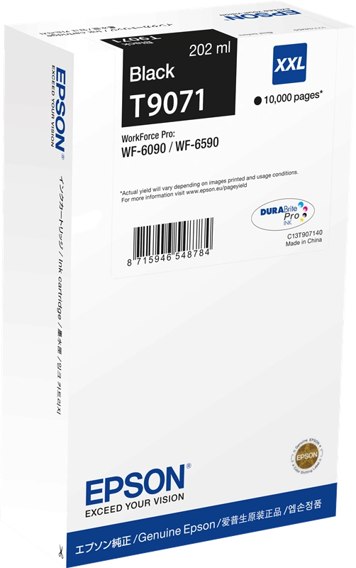 Epson T9071 XXL Noir(e) Cartouche d'encre (C13T90714N)