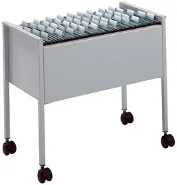DURABLE Chariot pour dossiers suspendus "Economy 80", argent