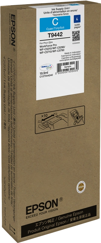 Epson T9442 Cyan Cartouche d'encre (C13T944240)