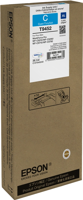 Epson T9452 Cyan Cartouche d'encre (C13T945240)