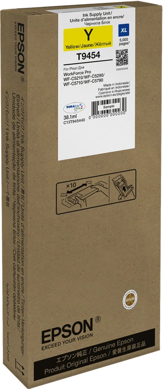 Epson T9454 Jaune Cartouche d'encre (C13T945440)