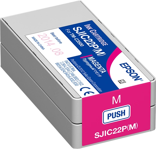 Epson SJIC22P-M Magenta Cartouche d'encre (C33S020603)