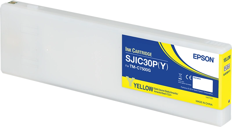 Epson SJIC30P-Y Jaune Cartouche d'encre (C33S020642)