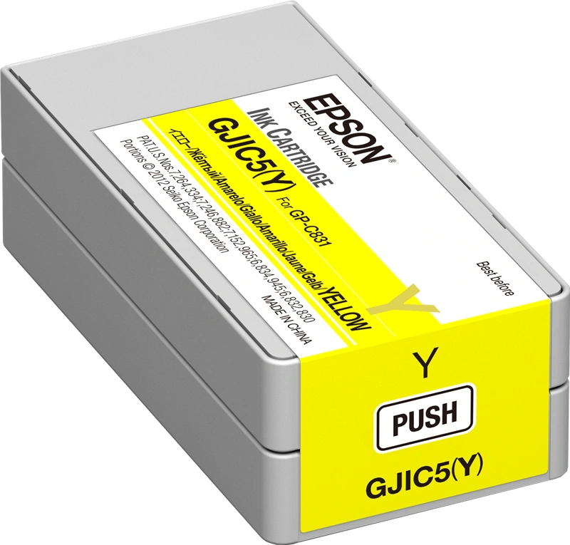 Epson GJIC5-Y Jaune Cartouche d'encre (C13S020566)