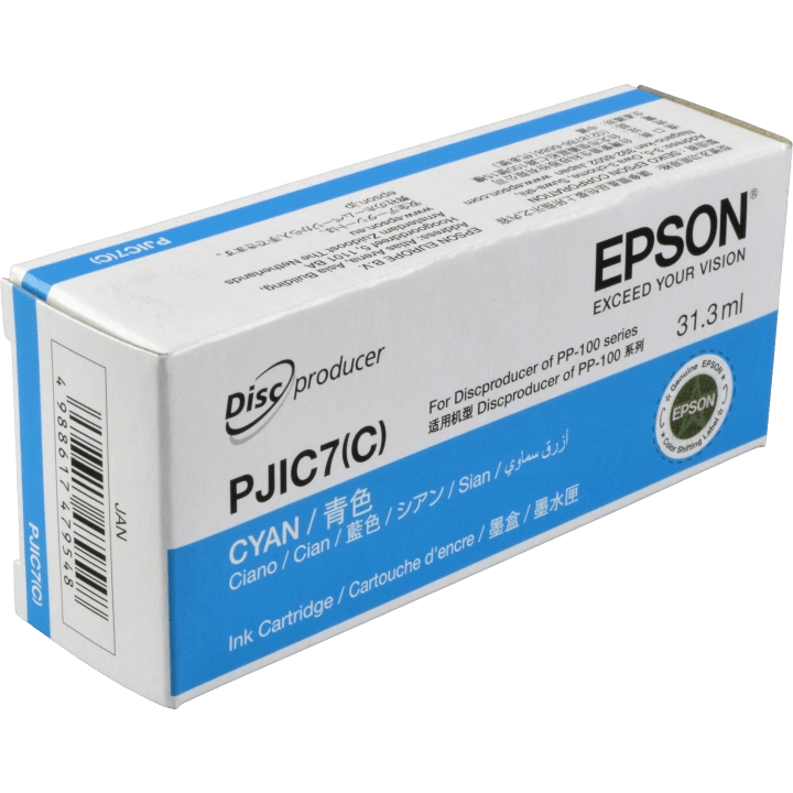 Epson PJIC7(C) Cyan Cartouche d'encre (C13S020688)