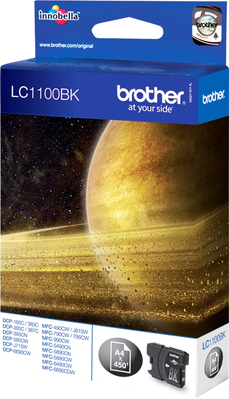 Brother LC1100BK Noir(e) Cartouche d'encre