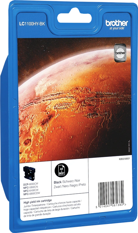 Brother LC1100HYBK Noir(e) Cartouche d'encre