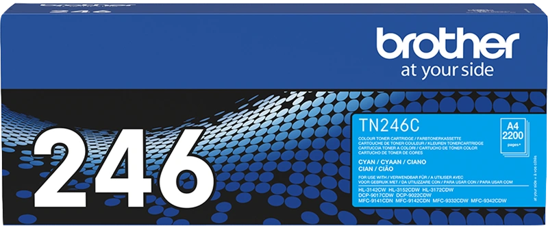 Brother TN-246C Cyan Toner
