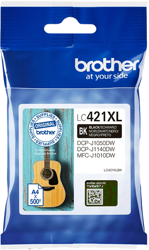 Brother LC421XLBK Noir(e) Cartouche d'encre