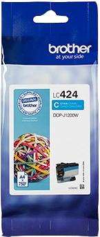 Brother LC424C Cyan Cartouche d'encre