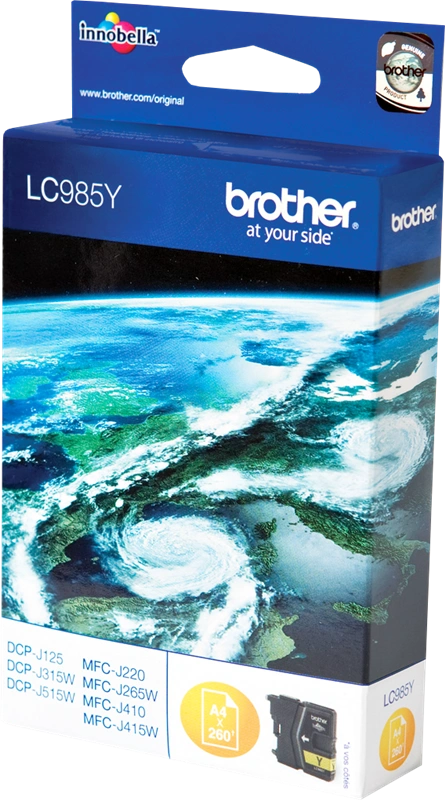 Brother LC985Y Jaune Cartouche d'encre