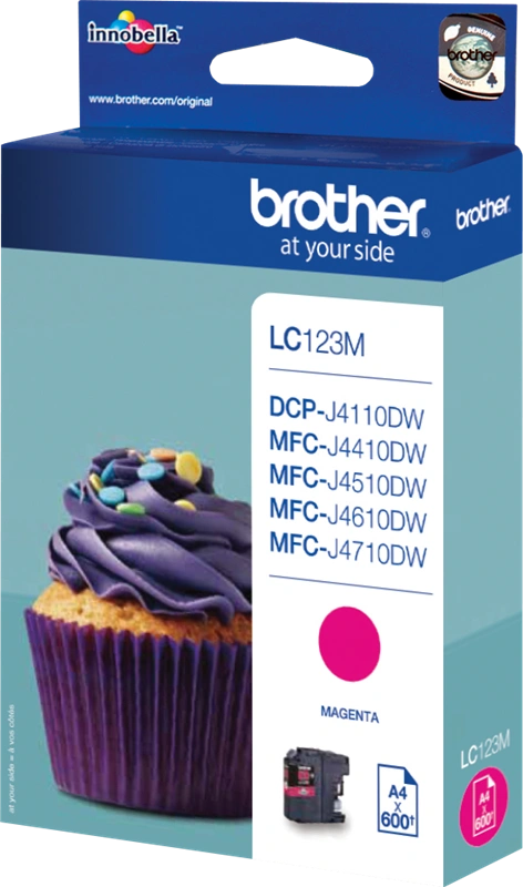 Brother LC123M Magenta Cartouche d'encre