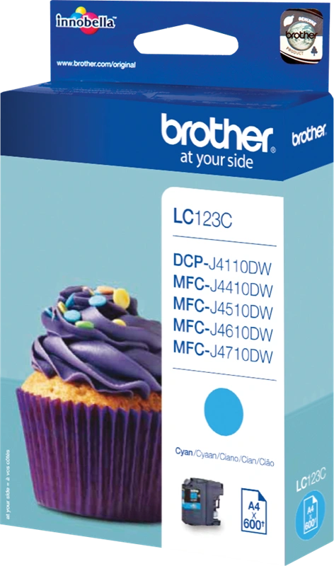 Brother LC123C Cyan Cartouche d'encre