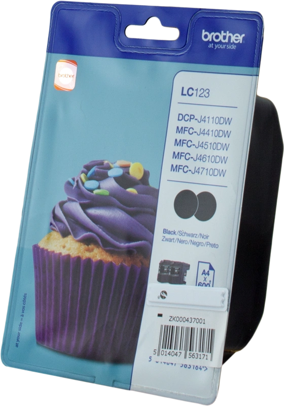 Brother LC-123 Multipack Noir(e) (LC123BKBP2DR)