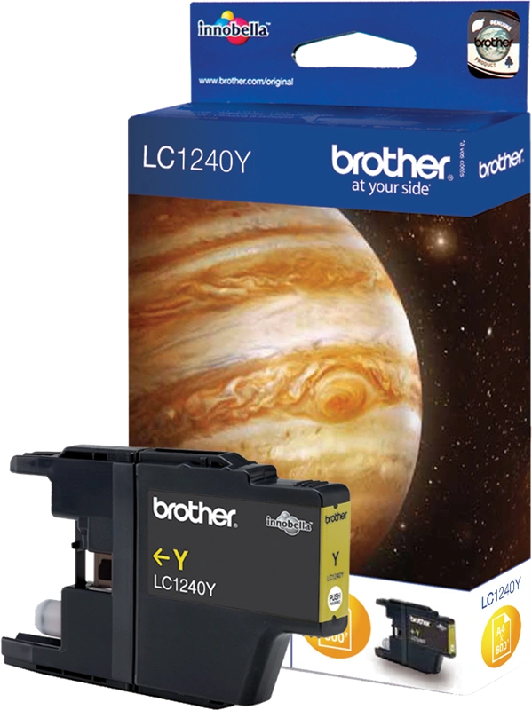 Brother LC1240Y Jaune Cartouche d'encre