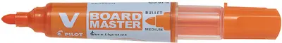 PILOT Marqueur V BOARD MASTER, pointe ogive, moyen, orange
