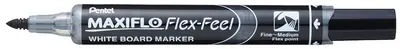 Pentel Marqueur pour tableau blanc MAXIFLO Flex-Feel, noir