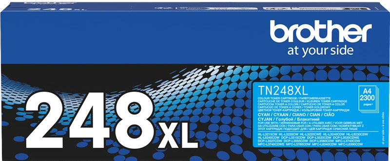 Brother TN-248XLC Cyan Toner