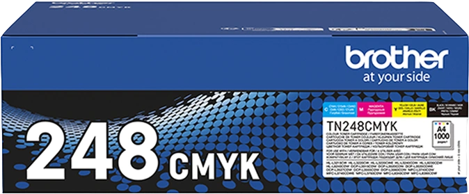 Brother TN-248CMYK Multipack Noir(e) / Cyan / Magenta / Jaune (CI75170)