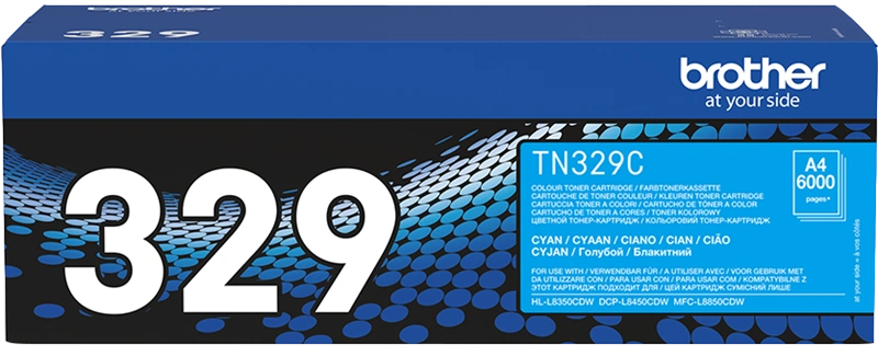 Brother TN-329C Cyan Toner