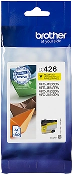 Brother LC426Y Jaune Cartouche d'encre