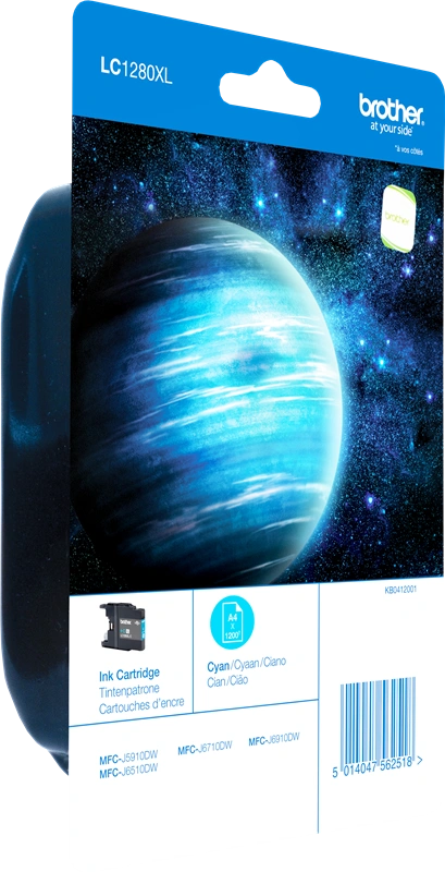 Brother LC1280XLC Cyan Cartouche d'encre