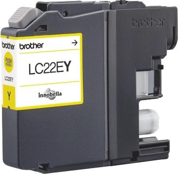 Brother LC22EY Jaune Cartouche d'encre