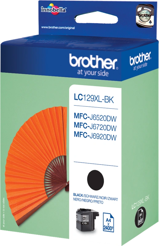 Brother LC129XLBK Noir(e) Cartouche d'encre