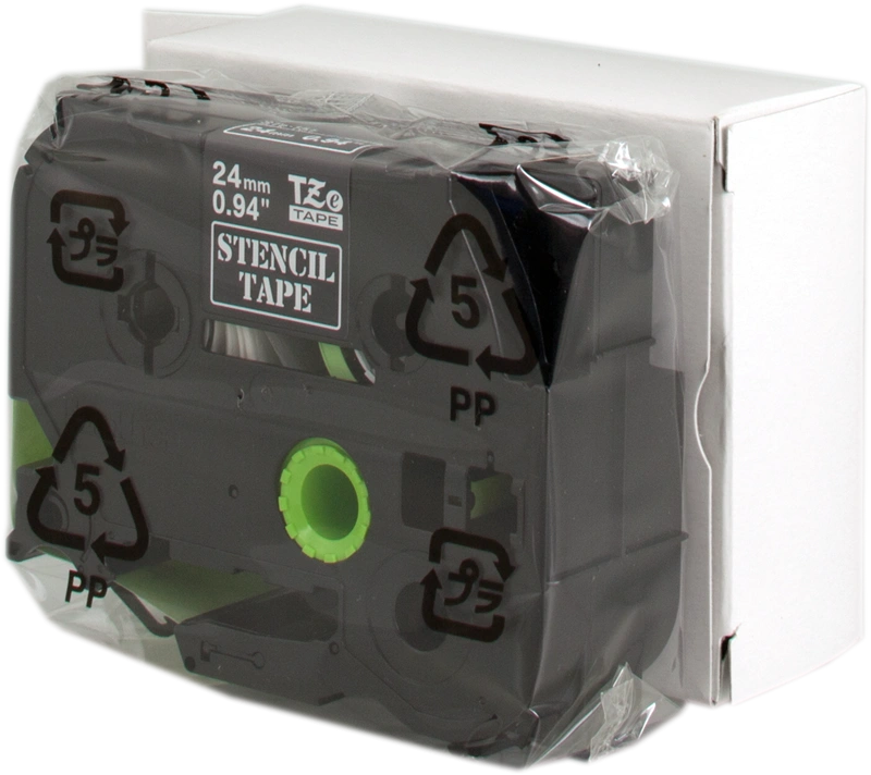 Brother STe-151 Ruban Blanc sur incolore