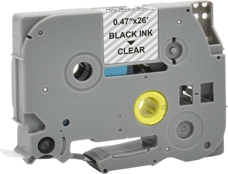 Compatible avec Brother TZe-131 Agfa Photo APRTZE131 Ruban Noir sur incolore