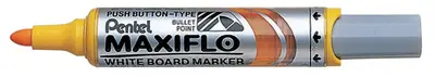 Pentel Marqueur pour tableau blanc MAXIFLO MWL5M, jaune