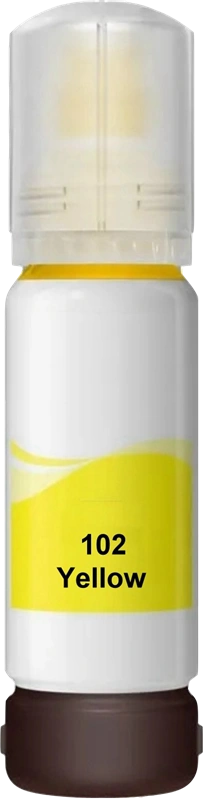 Compatible avec Epson 102 Jaune Agfa Photo APE102Y Jaune Cartouche d'encre