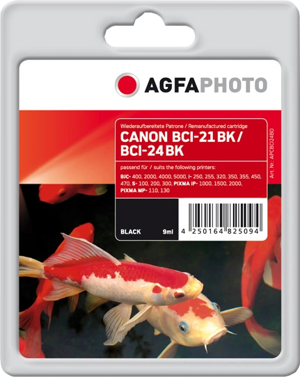 Agfa Photo APCBCI24BD Noir(e) Cartouche d'encre